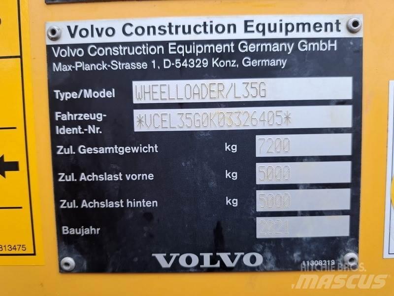 Volvo L 35 G Carregadeiras de rodas