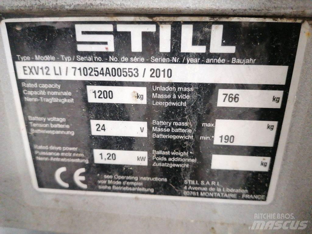 Still EXV12LI Empilhador para operador externo