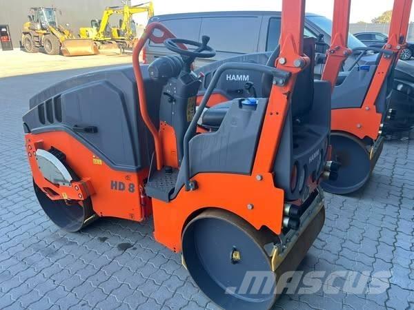 Hamm HD 8 Cilindros Compactadores tandem