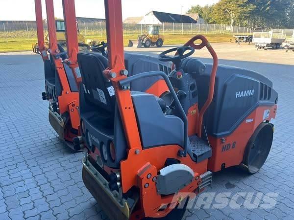 Hamm HD 8 Cilindros Compactadores tandem