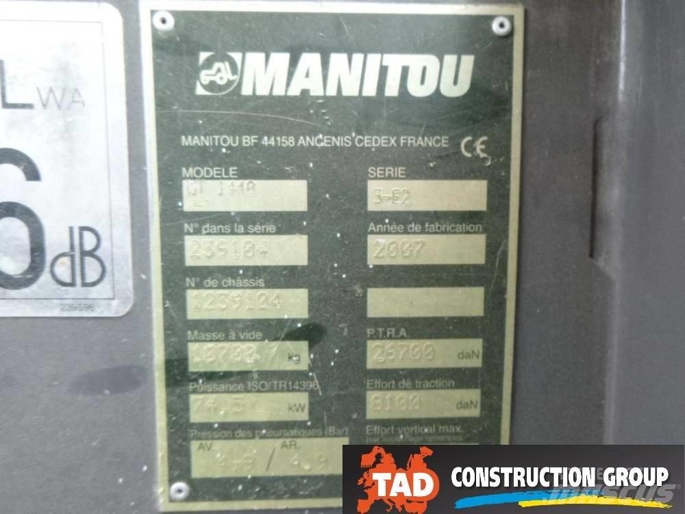 Manitou MT 1440 Manipulador telescópico