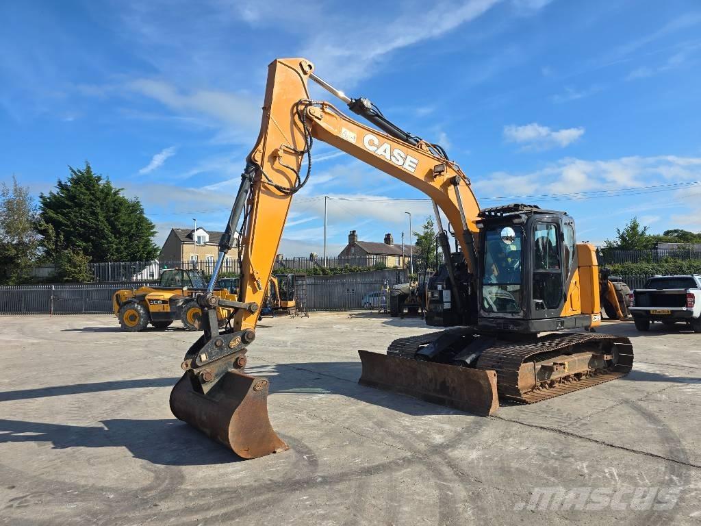 CASE CX145D (Blade) Escavadeiras de esteiras