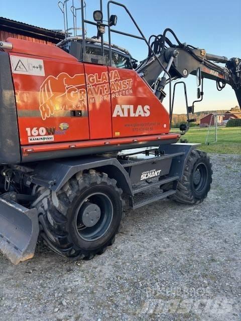 Atlas 160 W Escavadoras de rodas