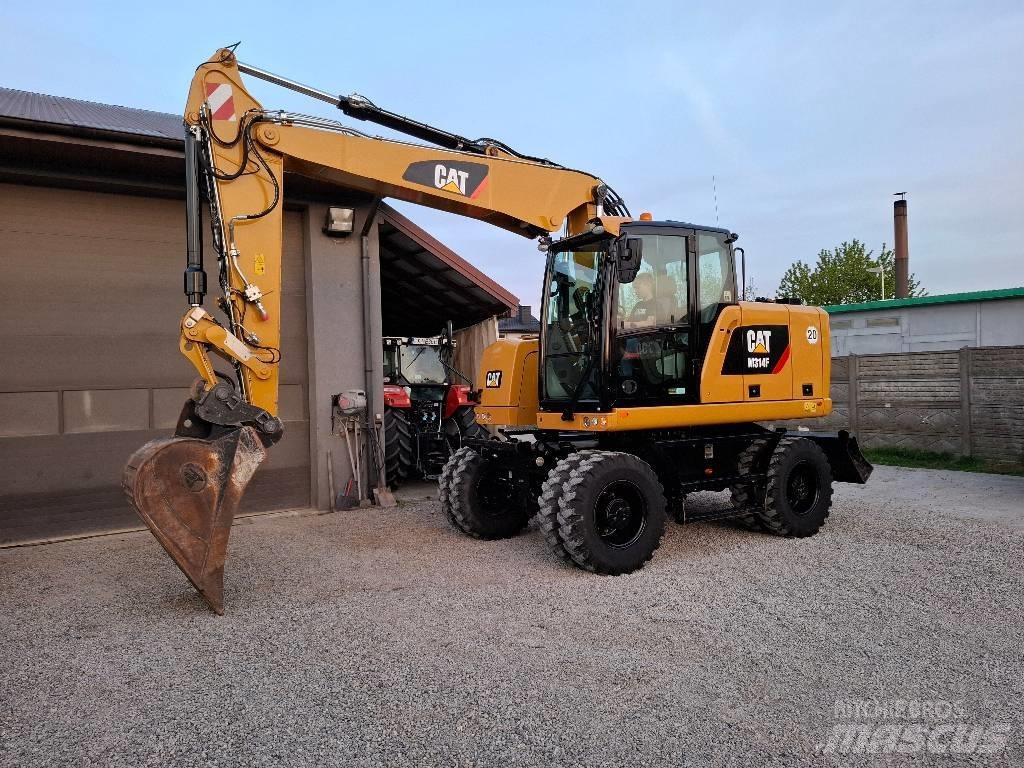 CAT 314 F Escavadoras de rodas