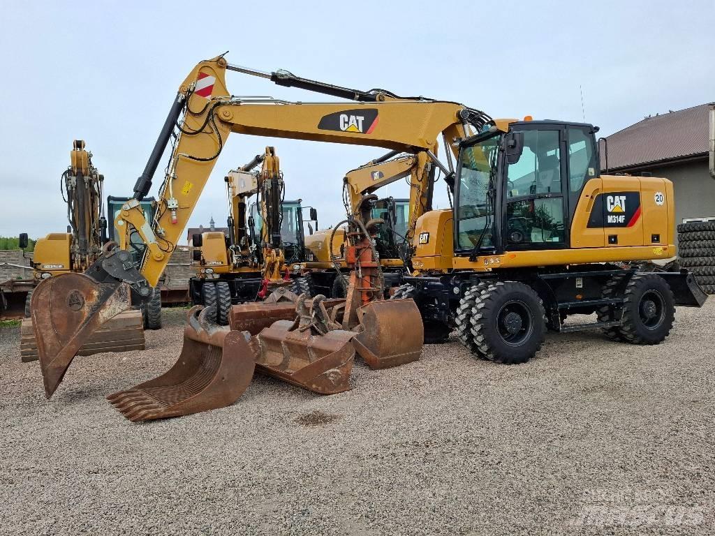 CAT 314 F Escavadoras de rodas