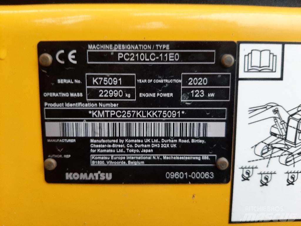 Komatsu PC 210 LC-11 Escavadeiras de esteiras