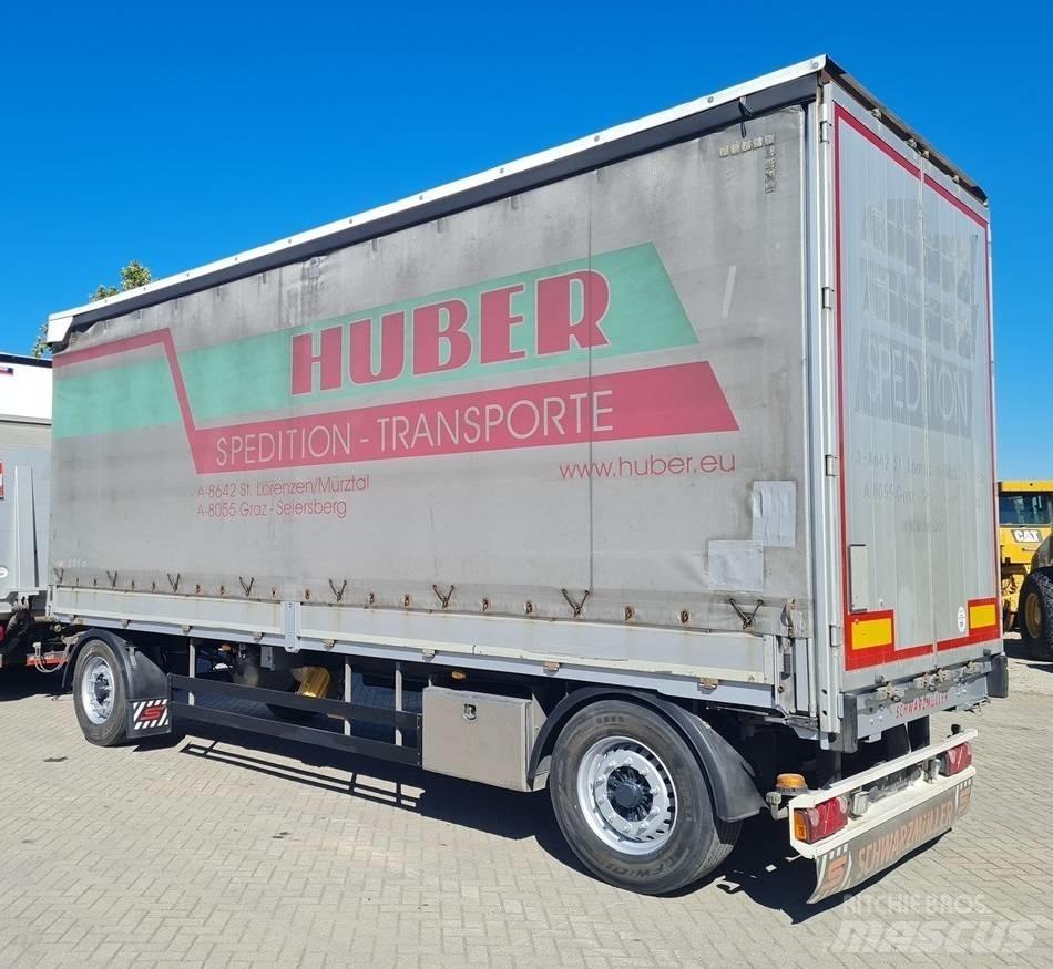 Schwarzmüller 7.4m Reboques de cortinas laterais