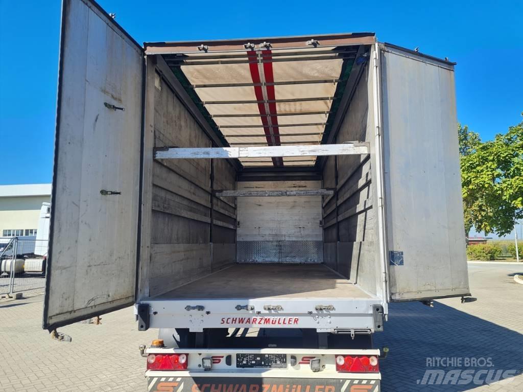 Schwarzmüller 7.4m Reboques de cortinas laterais