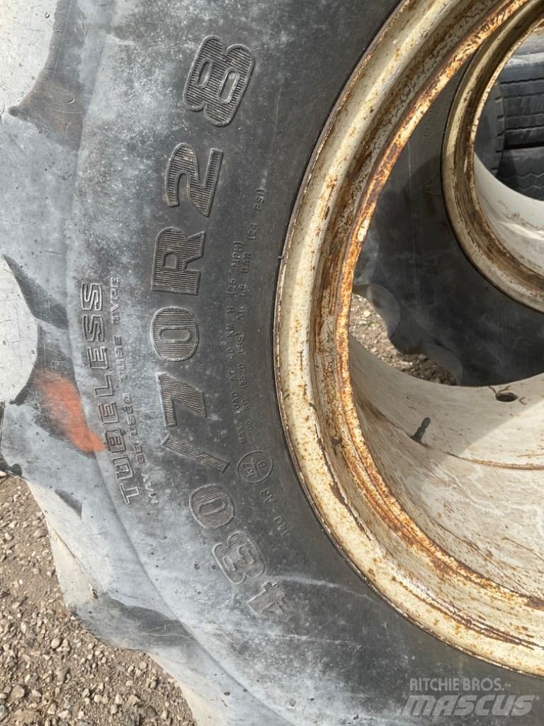 Datho Tvillinghjul Pneus Agrícolas