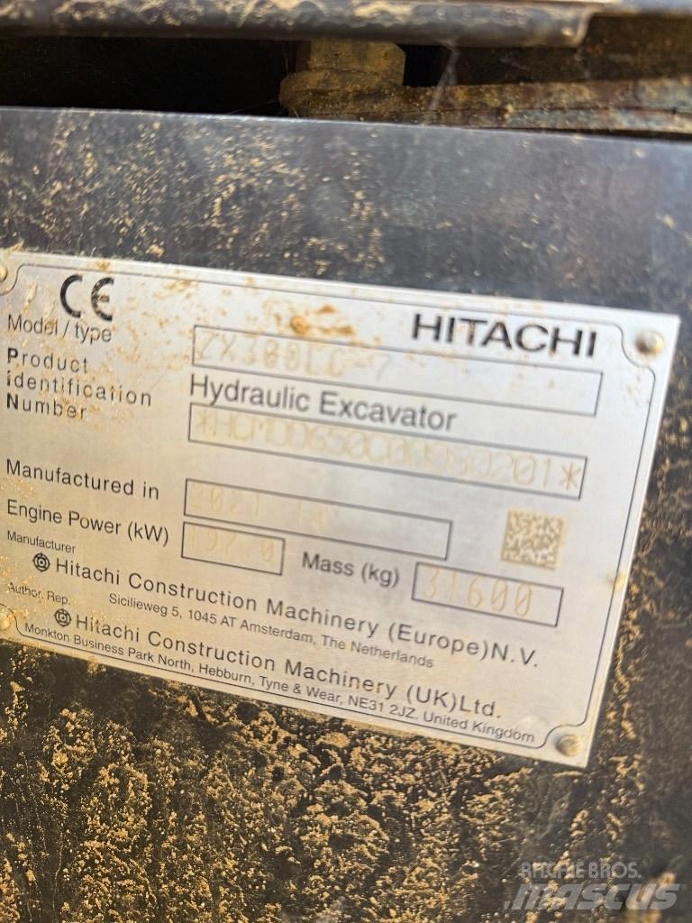 Hitachi ZX 300 LC-7 Escavadeiras de esteiras