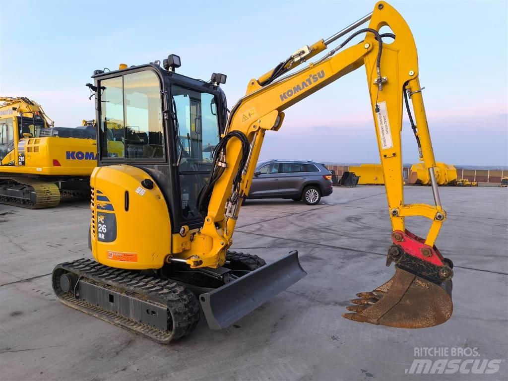 Komatsu PC 26 MR-5 Miniescavadeiras
