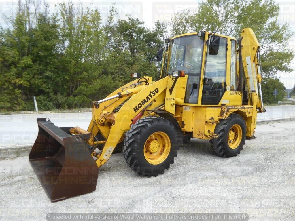 Komatsu WB70A Retroescavadeiras