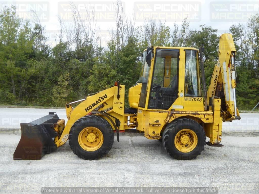Komatsu WB70A Retroescavadeiras