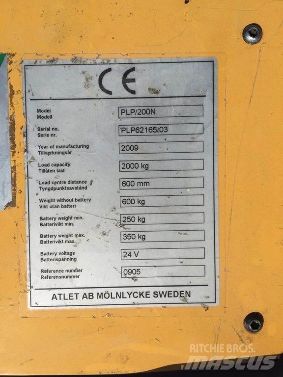 Atlet PLP200N Movimentadores manuais de palettes