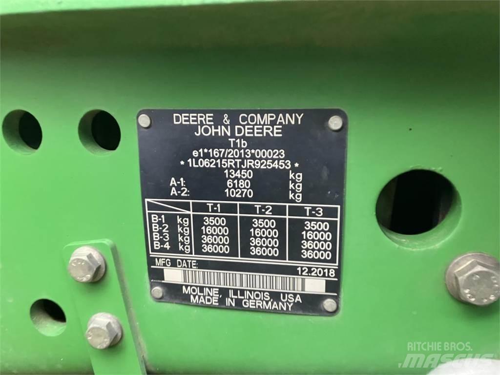 John Deere 6215R Tratores Agrícolas usados
