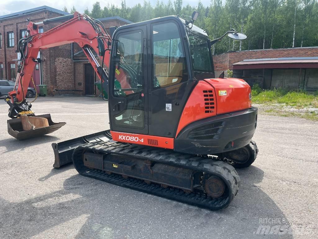 Kubota KX 080-4 Escavadoras Midi 7t - 12t