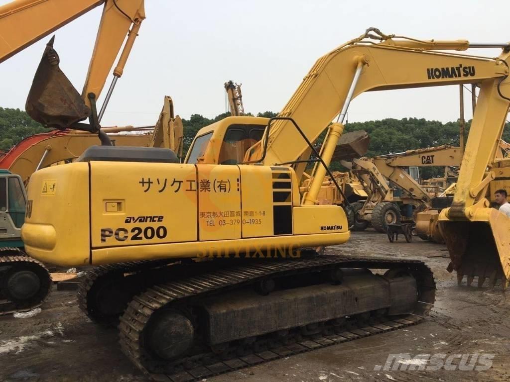 Komatsu PC 200-6 Escavadeiras de esteiras