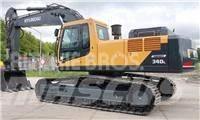 Hyundai 340 Escavadeiras de esteiras