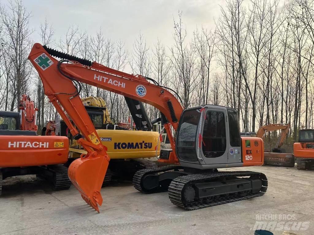 Hitachi EX120 Escavadeiras de esteiras