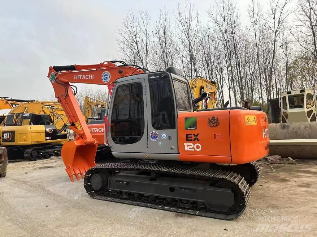 Hitachi EX120 Escavadeiras de esteiras