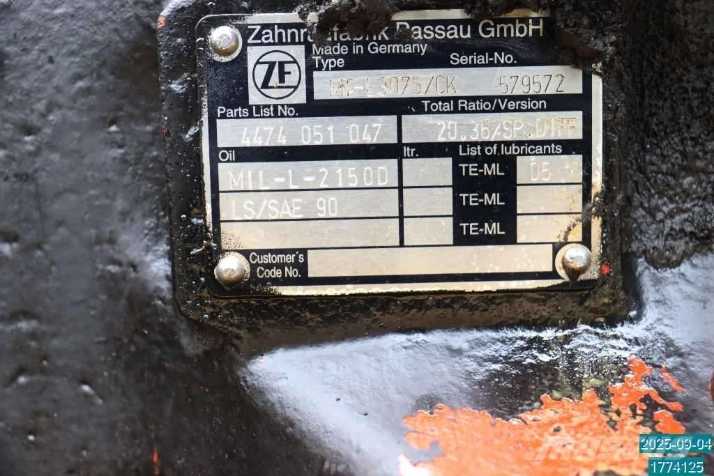 Huddig 1160 D Eixos