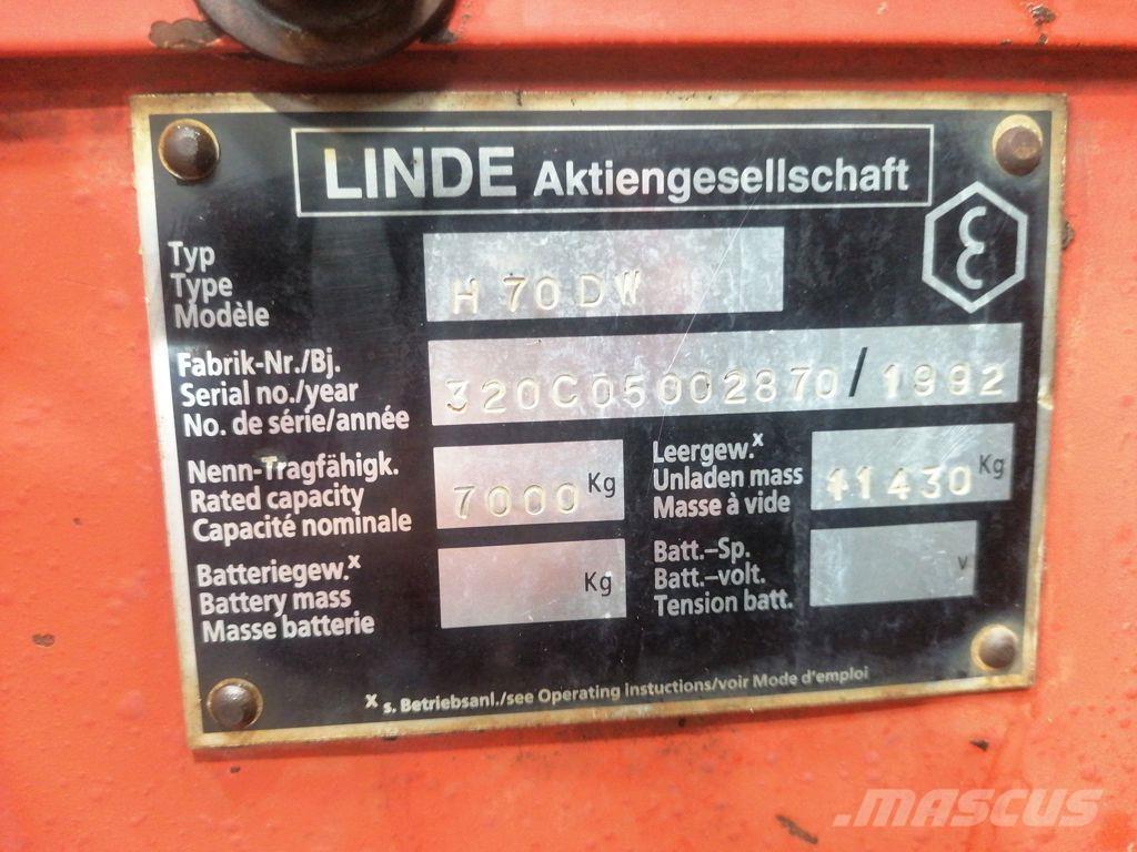 Linde H70DW Empilhadores Diesel