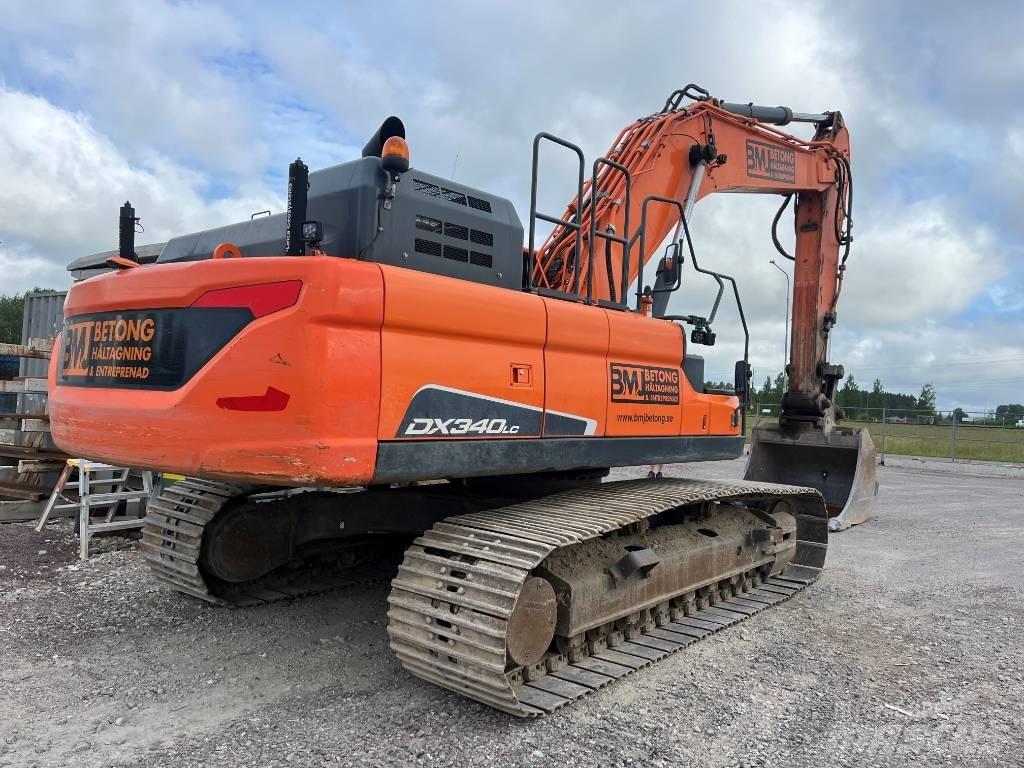 Doosan DX 340 LC-5 Escavadeiras de esteiras