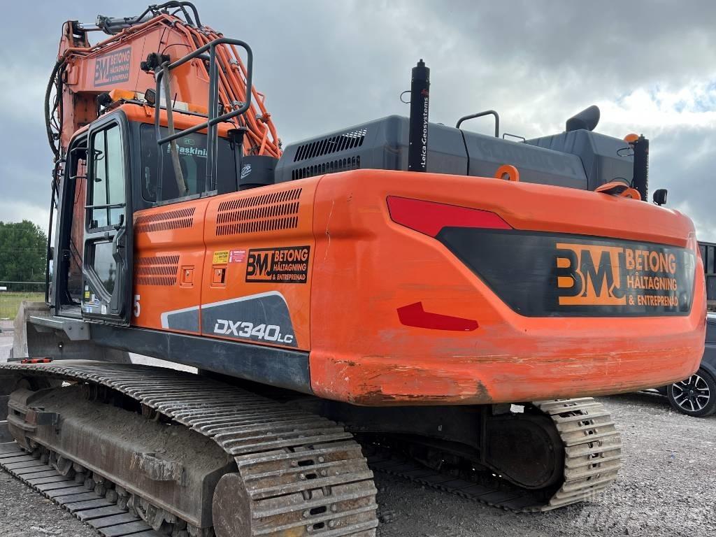 Doosan DX 340 LC-5 Escavadeiras de esteiras