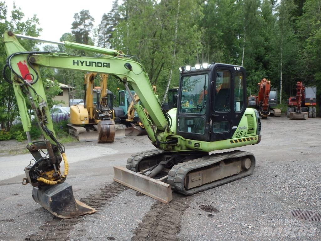 Hyundai Robex 55-3 Miniescavadeiras