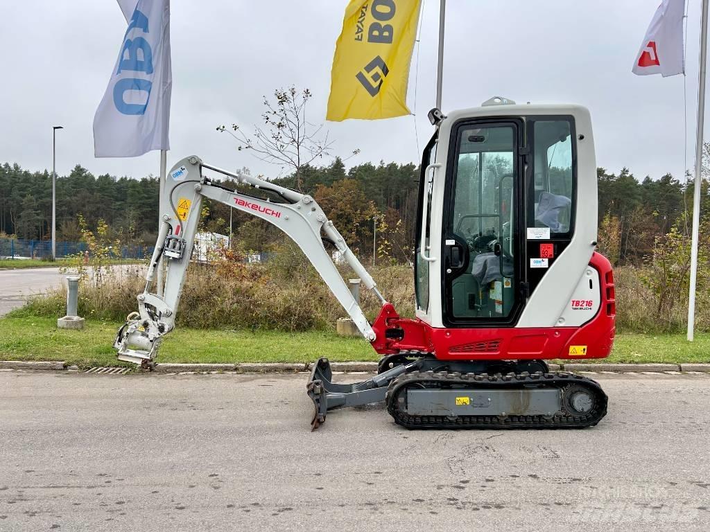 Takeuchi TB 216A V4 Miniescavadeiras