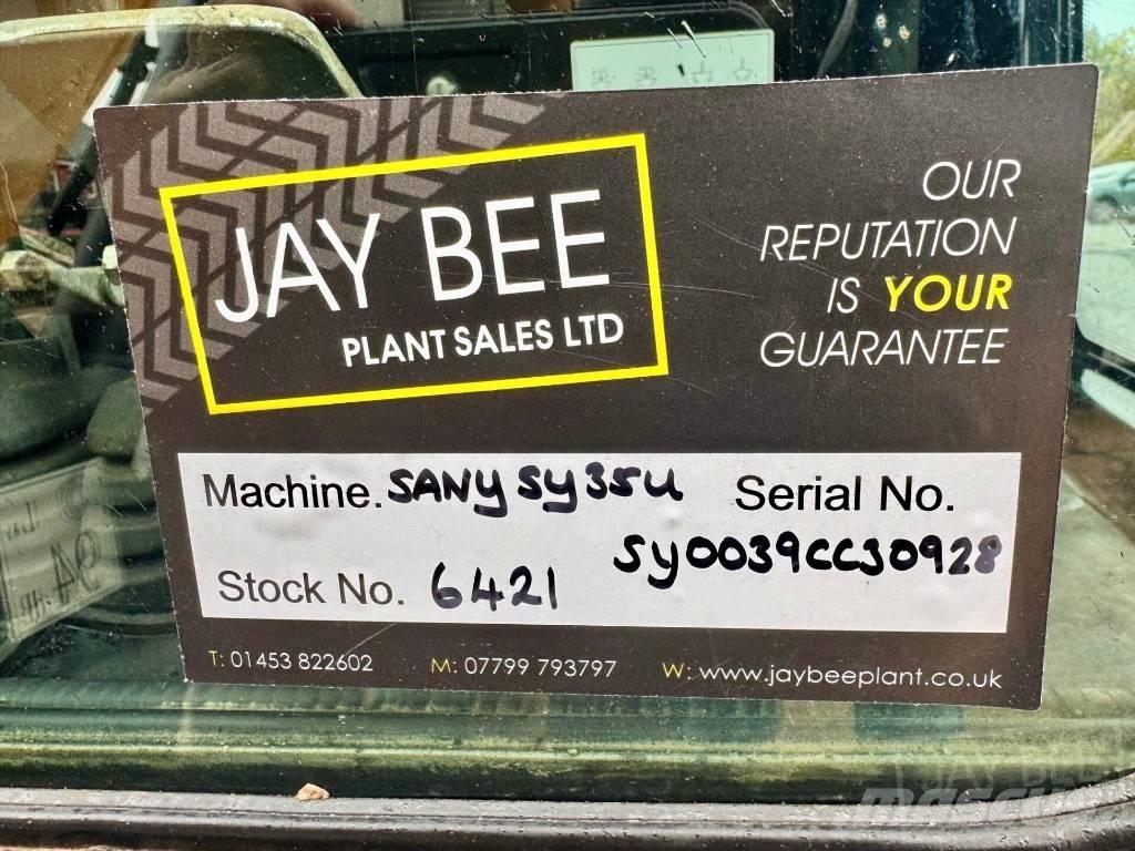 Sany SY 35 U Miniescavadeiras