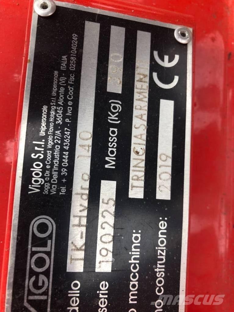  Vigolo TK-Hydro 140 Gadanheiras e cortadores de folhas para pastos