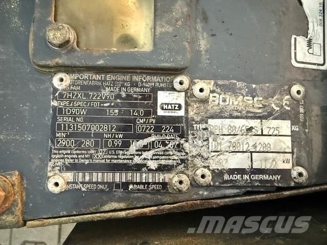 Bomag BPH80/65 Compactadores para terra