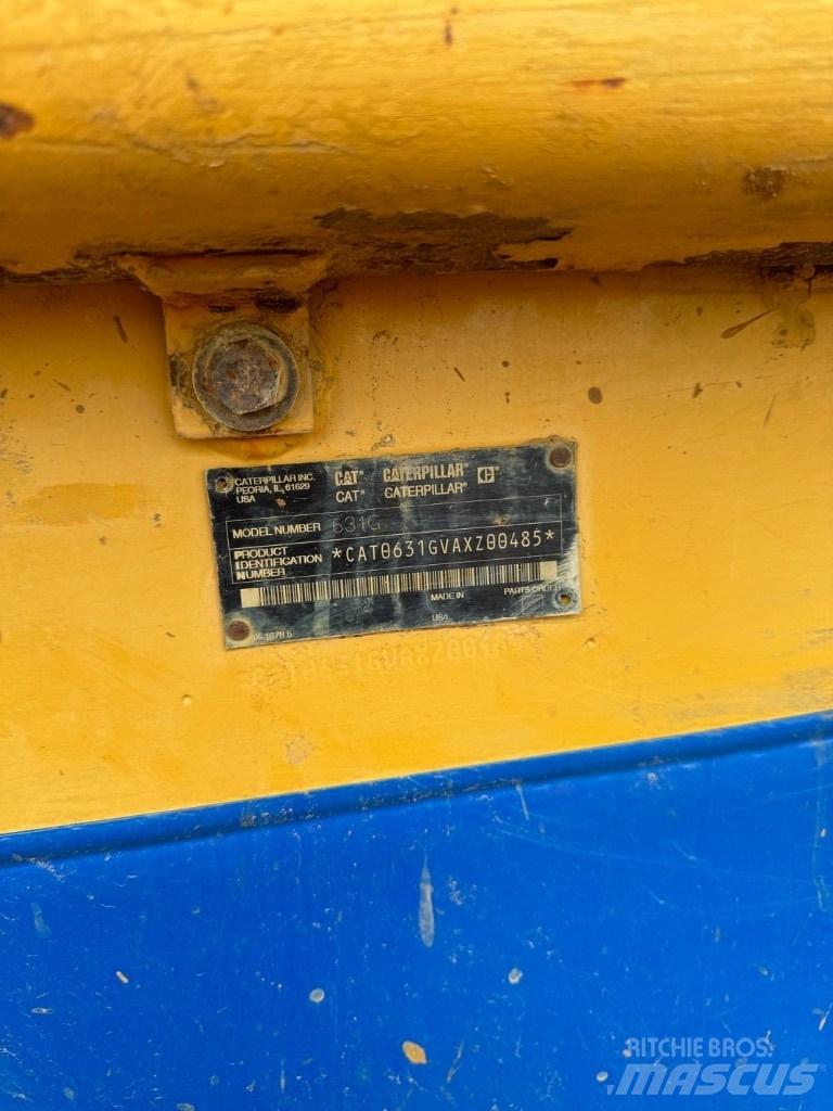 CAT 631 G Raspadores