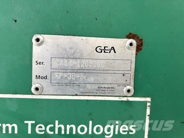 Gea SP-3B-8 Espalhadores de estrume
