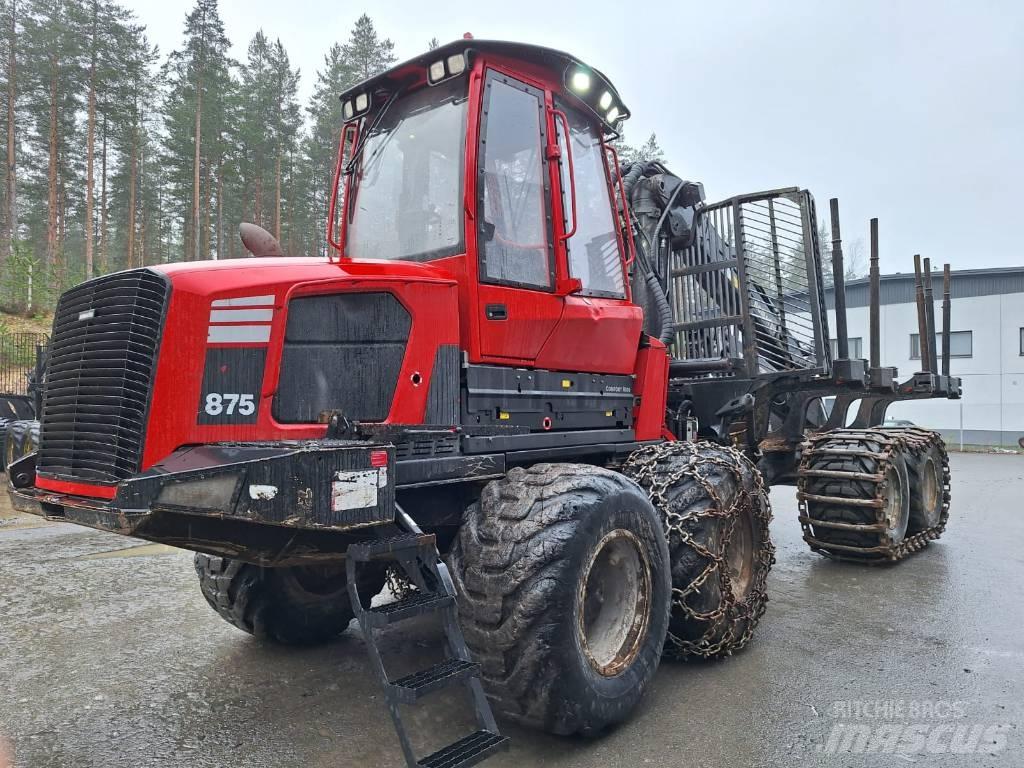 Komatsu 875 Forwarders florestais