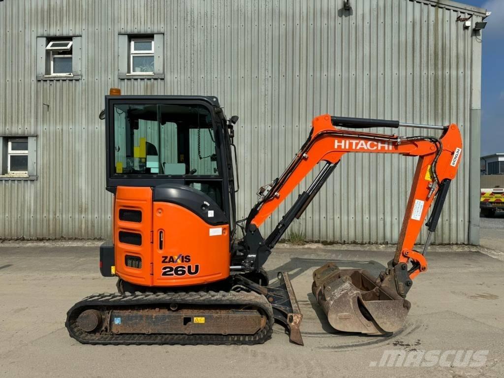 Hitachi ZX 26 U-5 Miniescavadeiras