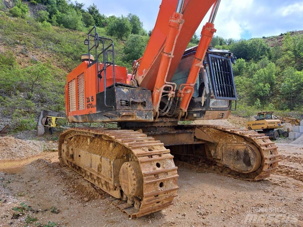 Hitachi ZX670ICH-5B Escavadeiras de esteiras