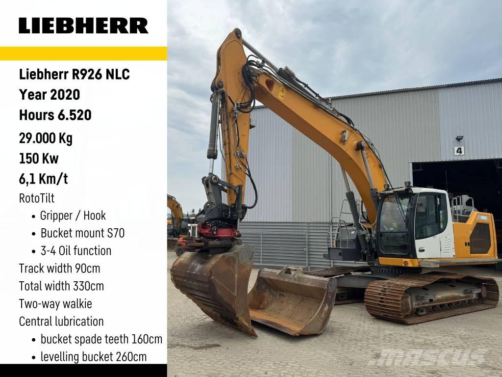 Liebherr R926 Escavadeiras de esteiras