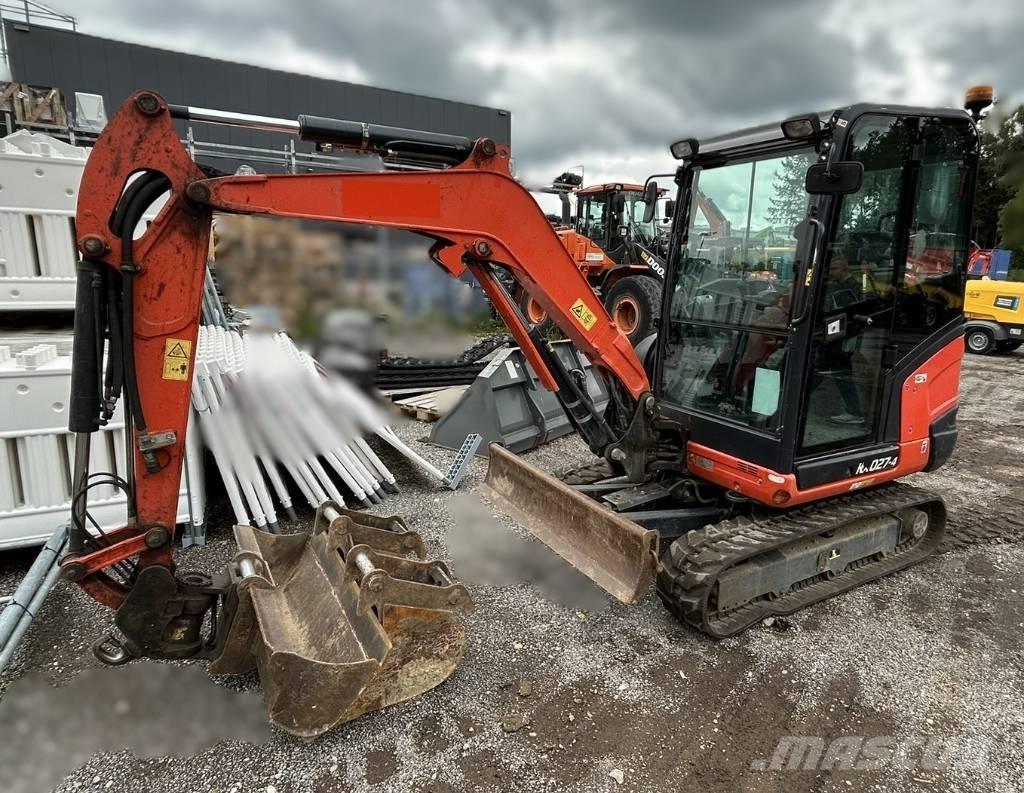 Kubota KX 027 Miniescavadeiras