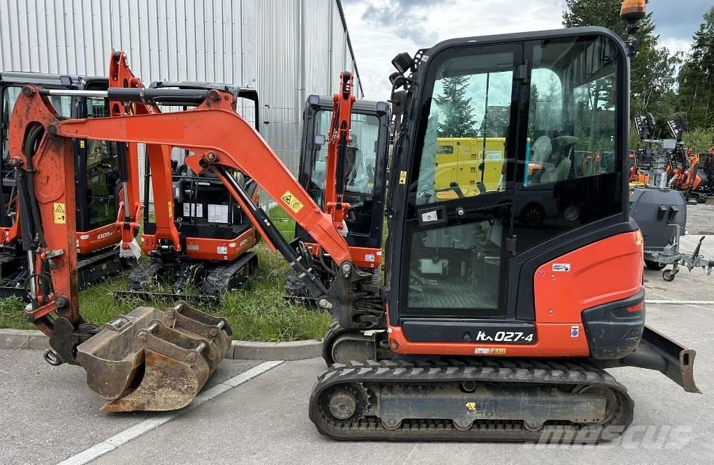 Kubota KX 027 Miniescavadeiras