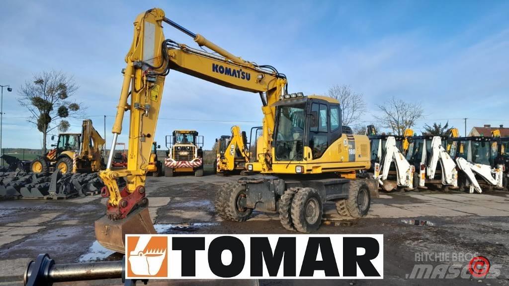 Komatsu PW 180-7 Escavadoras de rodas