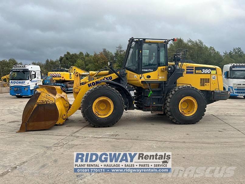 Komatsu wa380 Carregadeiras de rodas