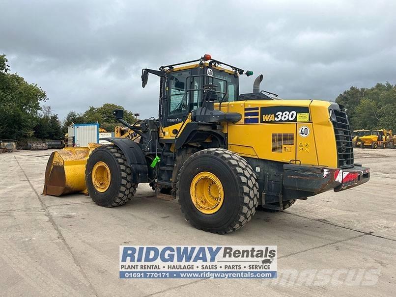 Komatsu wa380 Carregadeiras de rodas