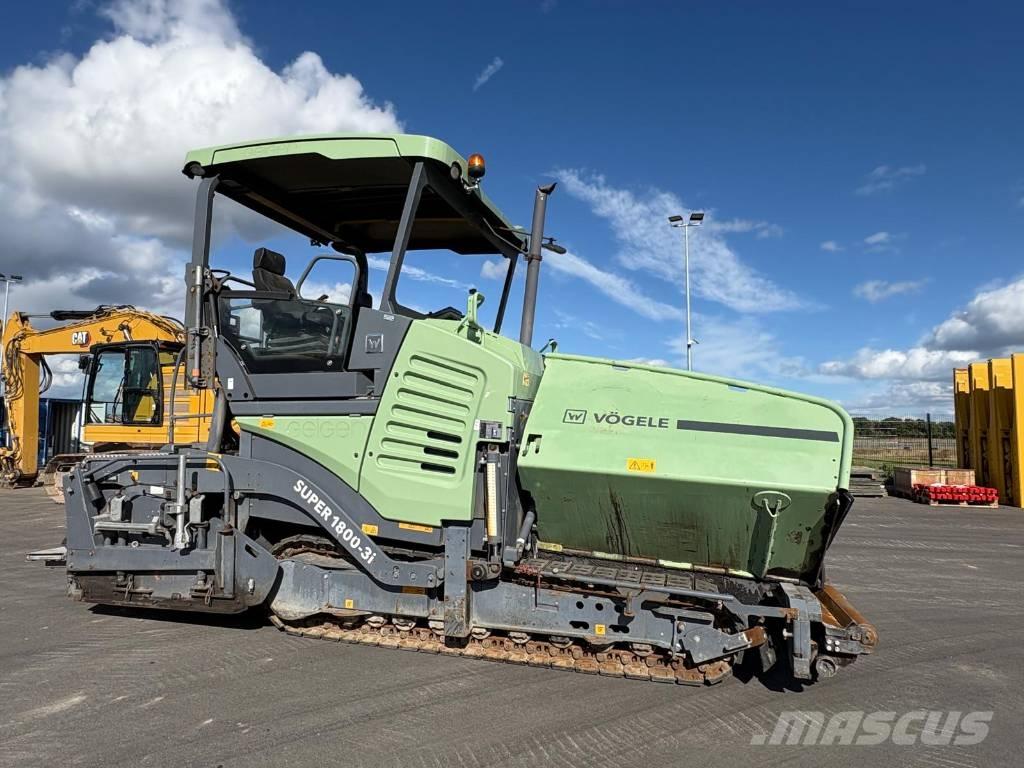 Vögele SUPER 1800-3i Espalhadoras de asfalto