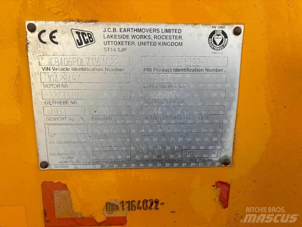 JCB 406 Carregadeiras de rodas