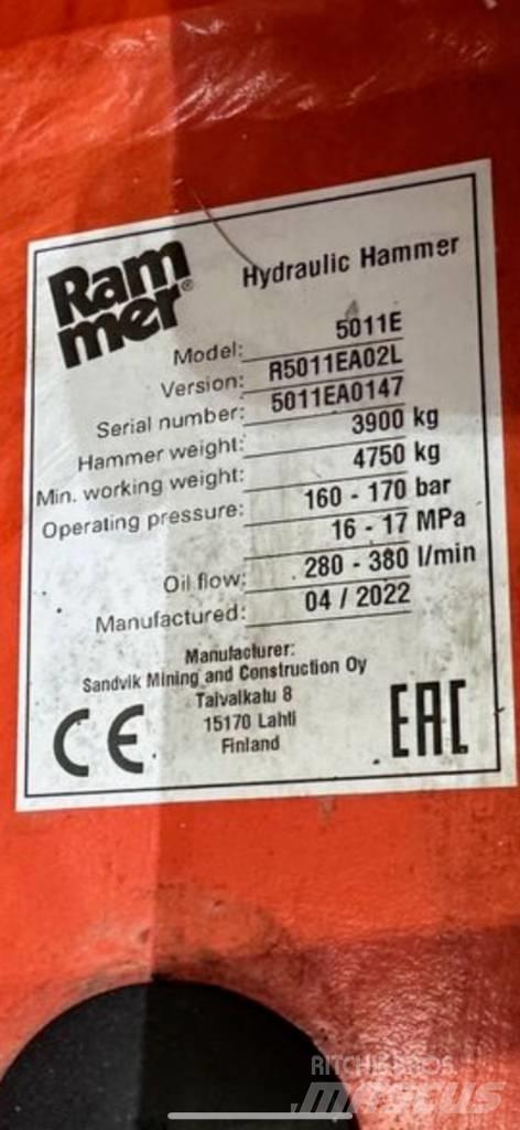 Rammer 5011 E Martelos de quebragem