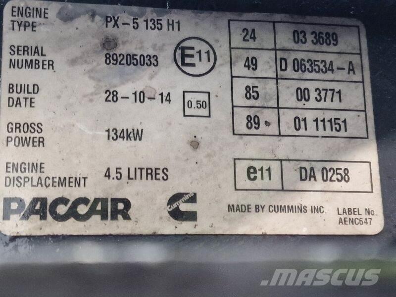 DAF PX-5 135 H1 Motores
