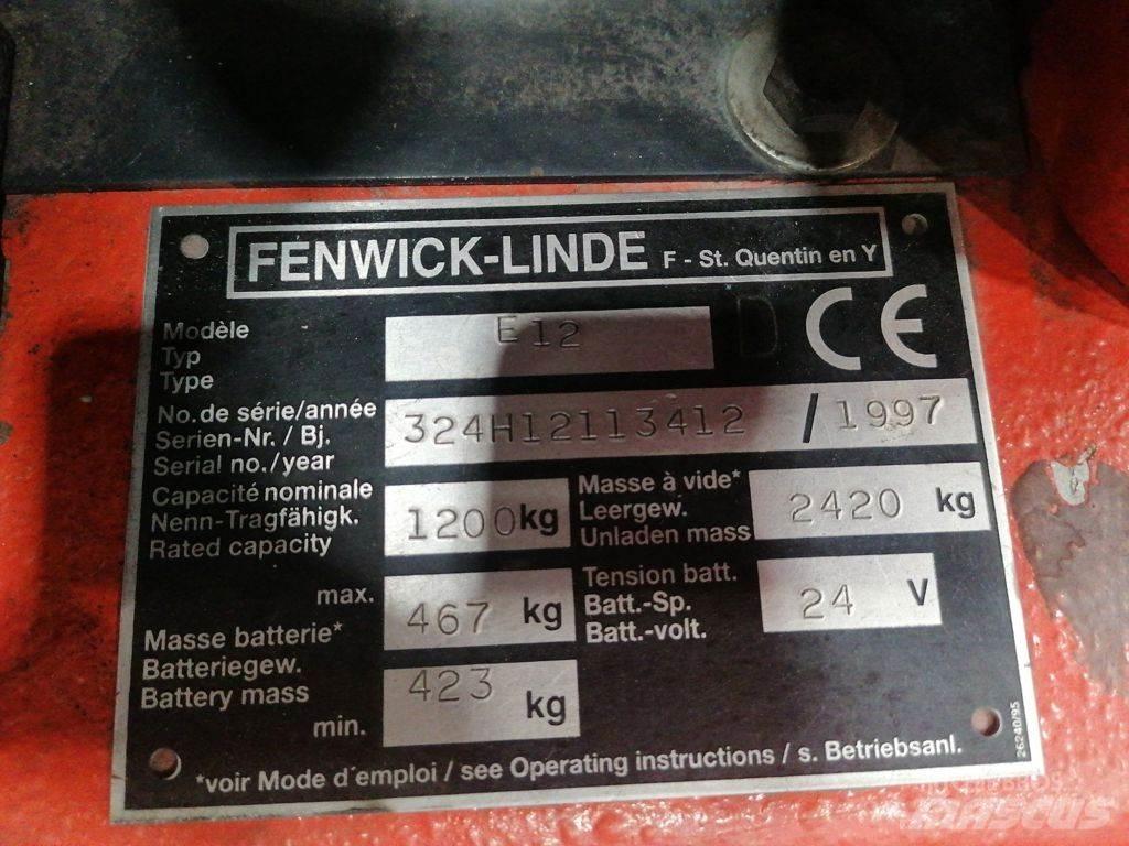 Linde E12 Empilhadores eléctricos