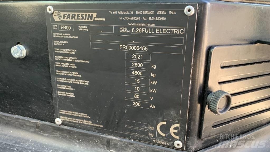 Faresin 6.26 E Manipulador telescópico